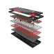 Клавіатура Bloody S87 Energy Red