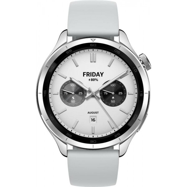 Смарт-годинник Xiaomi Watch S4 Silver (BHR9197GL)