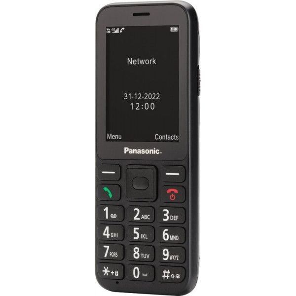 Мобiльний телефон Panasonic KX-TU250 Black (KX-TU250EXB)