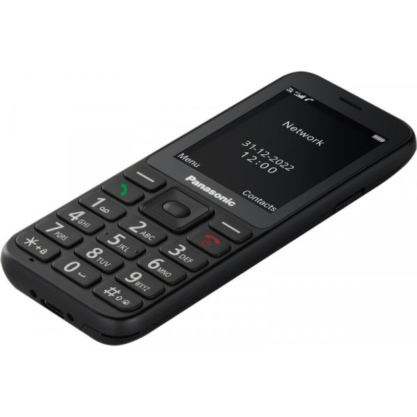 Мобiльний телефон Panasonic KX-TU250 Black (KX-TU250EXB)