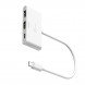 USB-хаб J5create USB-C 3-в-1 White (JCA399-N)