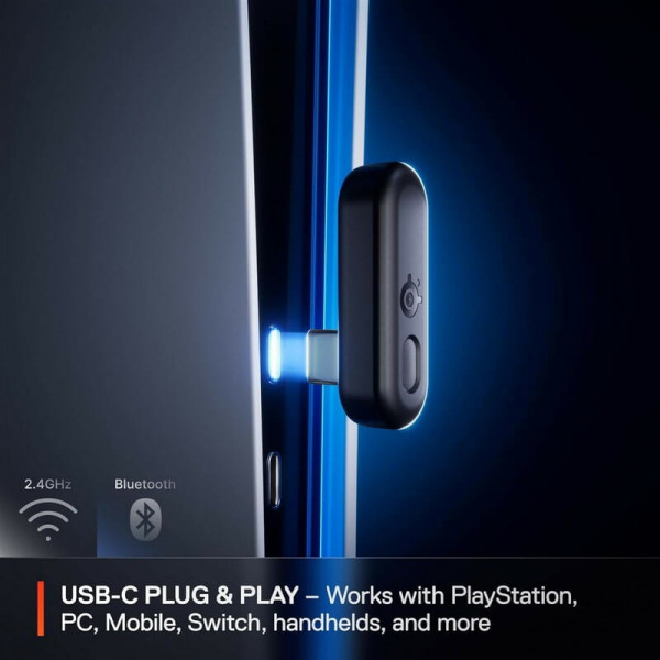 Bluetooth-гарнітура SteelSeries Arctis Nova 3P Wireless Multi Platform Aqua (61688)