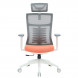Крісло офісне Officepro Balance OC550-W-DG-OR White/Dark Gray/Orange