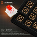 Клавіатура GamePro Genesis Metallic MK144B Outemu Red Swithes USB Black