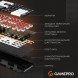 Клавіатура GamePro Genesis Metallic MK144B Outemu Red Swithes USB Black