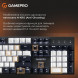 Клавіатура GamePro Genesis Metallic MK144B Outemu Red Swithes USB Black