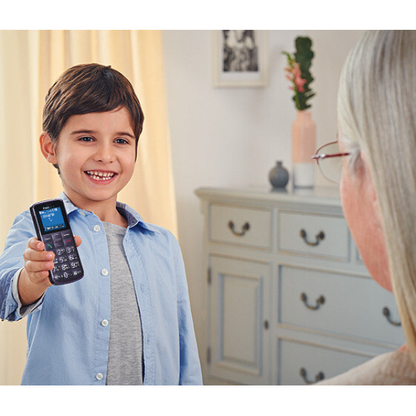 Мобiльний телефон Panasonic KX-TU110 Dual Sim Blue (KX-TU110EXC)