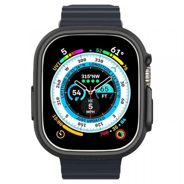 Чохол Spigen Thin Fit до Apple Watch Ultra 49mm Black (ACS05458)
