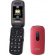 Мобiльний телефон Panasonic KX-TU446 Red (KX-TU446EXR)