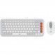 Комплект (клавіатура, миша) бездротовий Logitech Pop Icon Combo Off White (920-013141)