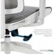 Крісло офісне Officepro Elegant OC660-W-DG-DG White/Dark Gray