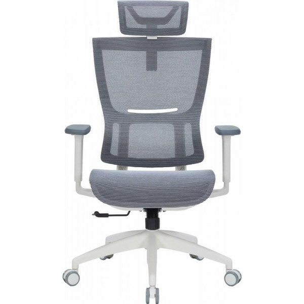 Крісло офісне Officepro Elegant OC660-W-DG-DG White/Dark Gray