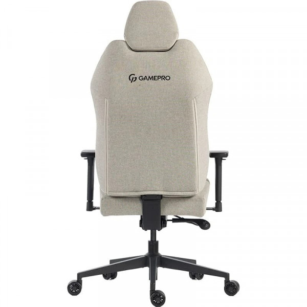 Крісло для геймерів GamePro GC760LG Fabric Light Gray