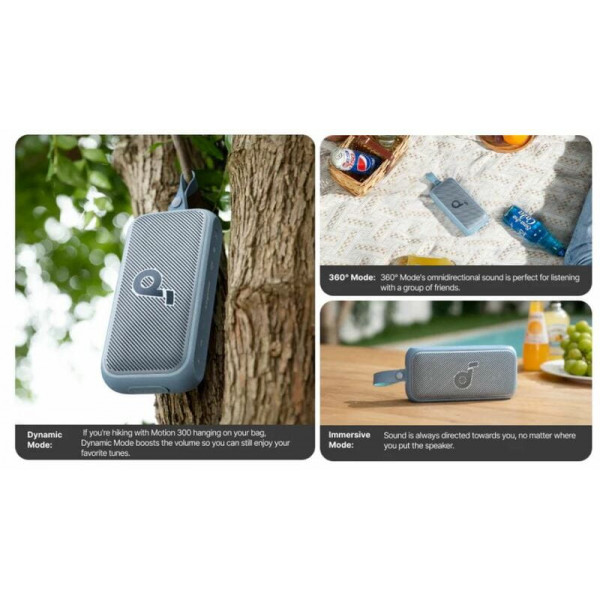 Акустична система Anker SoundCore Motion 300 Blue (A3135031)