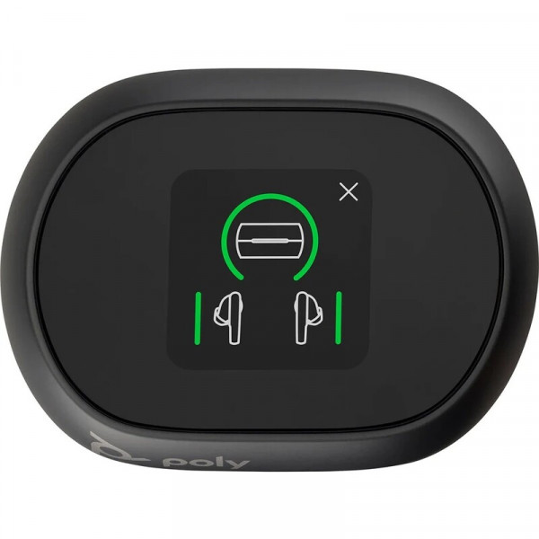 Bluetooth-гарнітура Poly Voyager Free 60+ Earbuds + BT700C + TSCHC Black (7Y8G4AA)