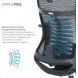 Крісло офісне Officepro Balance OC620-B-DG-DG Black/Dark Gray