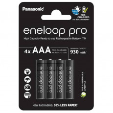 Акумулятори Panasonic Eneloop Pro AAA/HR03 NI-MH 930 mAh BL 4 шт