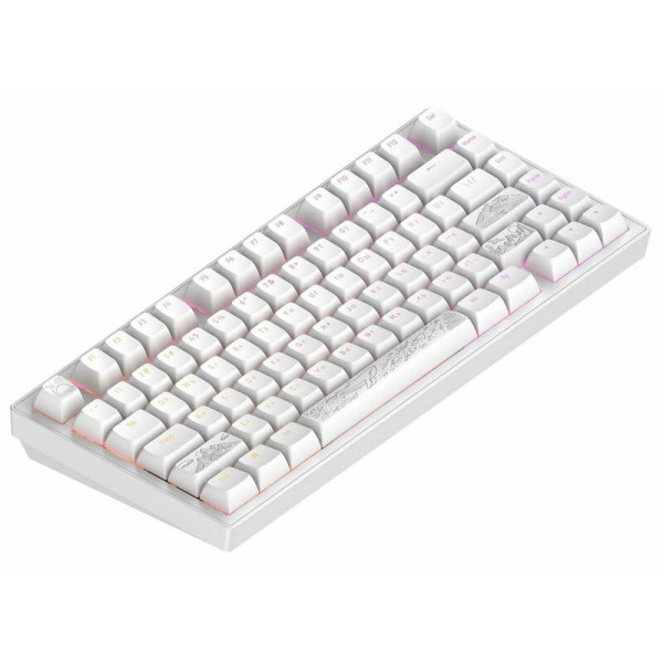 Клавіатура Dark Project ALU81 Terra Nostra White (DPKB_NOSTRA_81_ANSI_WHITE_UA)