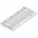 Клавіатура Dark Project ALU81 Terra Nostra White (DPKB_NOSTRA_81_ANSI_WHITE_UA)