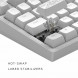 Клавіатура Dark Project ALU81 Terra Nostra White (DPKB_NOSTRA_81_ANSI_WHITE_UA)