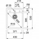 Кухонна мийка Franke Sirius SID 610-40 Tectonite Чорний (114.0497.988)
