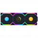 Вентилятор Lian Li Uni Fan SL Wireless LCD 120-3 Black (G99.12SLLCD1W3B.00)