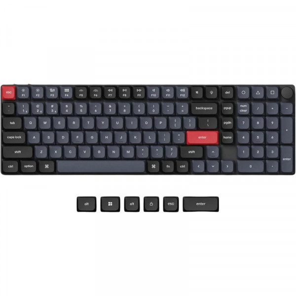 Клавіатура бездротова Keychron K17 PRO 100Key (K17P-H1-UA)