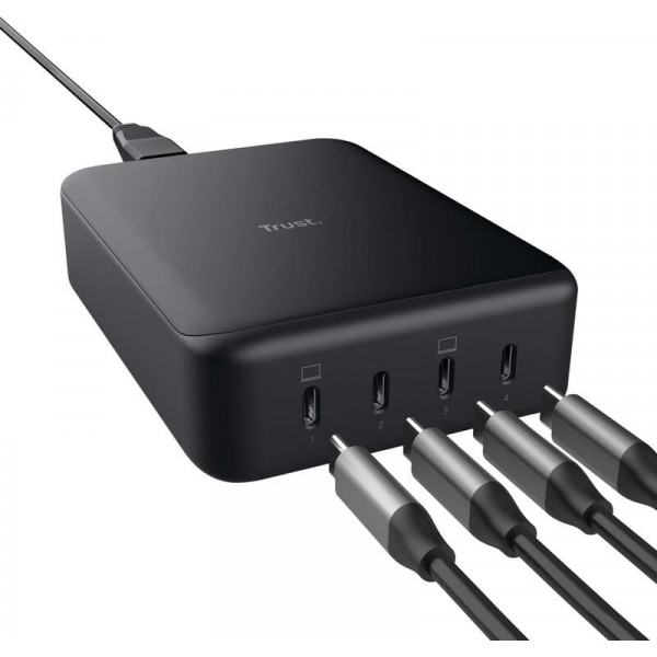Зарядний пристрій Trust Maxo 240W Black (25413)
