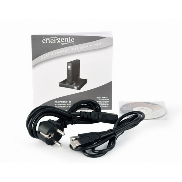 Джерело безперебійного живлення EnerGenie EG-UPSRACK-10 1000VA