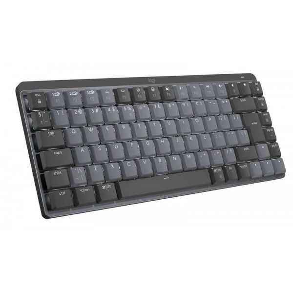 Клавiатура бездротова Logitech MX Mechanical Mini Bluetooth Illuminated Graphite (920-010782)