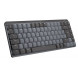 Клавiатура бездротова Logitech MX Mechanical Mini Bluetooth Illuminated Graphite (920-010782)