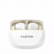 Bluetooth-гарнітура Canyon TWS-7 Hexagon White/Beige (CNS-TWS7WB)