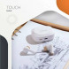 Bluetooth-гарнітура Canyon TWS-7 Hexagon White/Beige (CNS-TWS7WB)