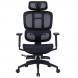 Крісло офісне Officepro Skyline Footrest Black (OC750-B-B-B)