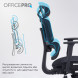 Крісло офісне Officepro Skyline Footrest Black (OC750-B-B-B)