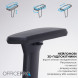 Крісло офісне Officepro Skyline Footrest Black (OC750-B-B-B)