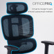 Крісло офісне Officepro Skyline Footrest Black (OC750-B-B-B)