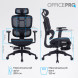 Крісло офісне Officepro Skyline Footrest Black (OC750-B-B-B)