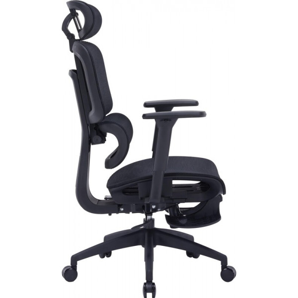 Крісло офісне Officepro Skyline Footrest Black (OC750-B-B-B)