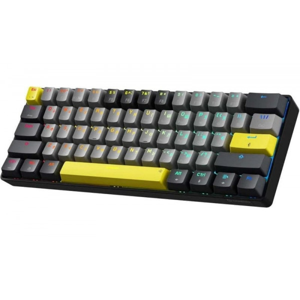 Клавіатура бездротова GamePro MK130G Pro Outemu Red Switch Hot-Swap RGB Black