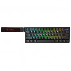Клавіатура Aula WIN60 HE Magnetic Switch Black (6978080504029)