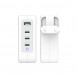 Мережевий зарядний пристрій J5create GaN USB-C 130W White (JUP43130E-EN)