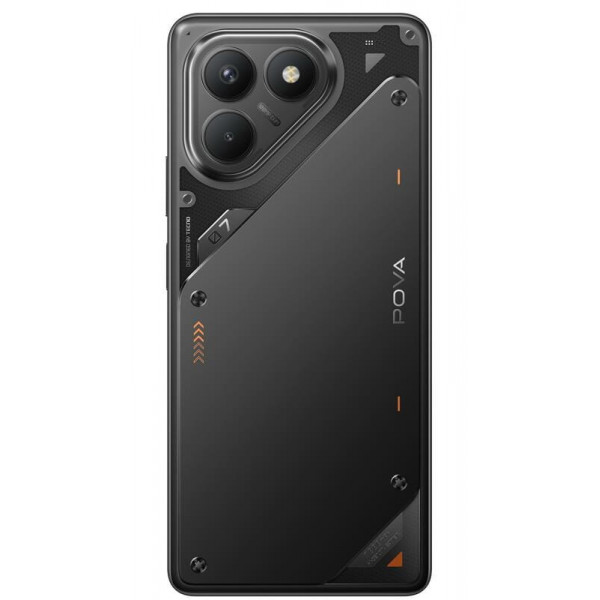 Смартфон Tecno Pova 7 Neo (LJ6) 8/128GB Geek Black (4894947086786)