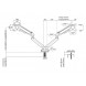 Кронштейн Anda Seat Stealth II 17"-32" Black (AD-W-A6D-2S-BB) (VESA100х100)