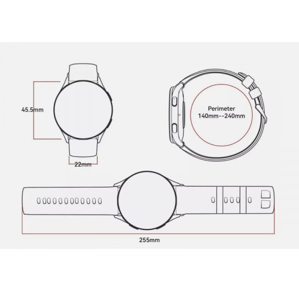 Cмарт-годинник Blackview X20 Coral Gold (6931548318064)