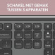 Клавiатура бездротова Logitech Signature Slim K950 US Graphite USB (920-012465)