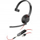 Гарнітура Poly BlackWire 5210 Black (80R98AA)