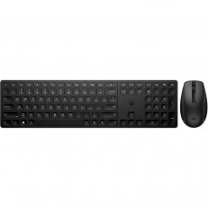 Комплект (клавіатура, миша) бездротовий HP 650 Black (4R013AA)