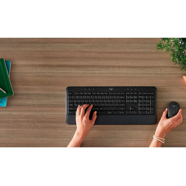 Комплект (клавіатура, миша) бездротовий Logitech MK650 Combo for Business Graphite (920-011004)
