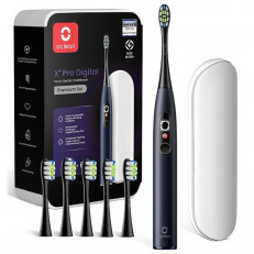 Розумна зубна електрощітка Oclean X Plus Pro Digital Blue (6970810556186)